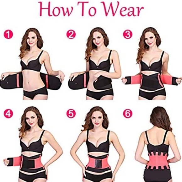 Unisex Lumbar Back Support Adjustable waist belt - Picture 6 of 7